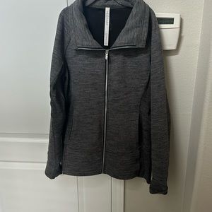 Lululemon radiant jacket dark grey